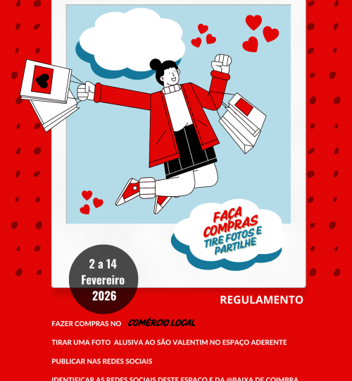 São Valentim no Comércio Local
